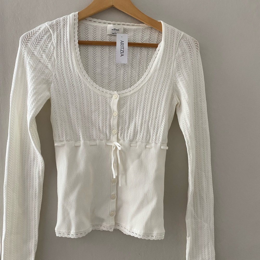 Wilfred
PRECIOUS SWEATER
Item no: 105579	S	LIGHT BIRCH